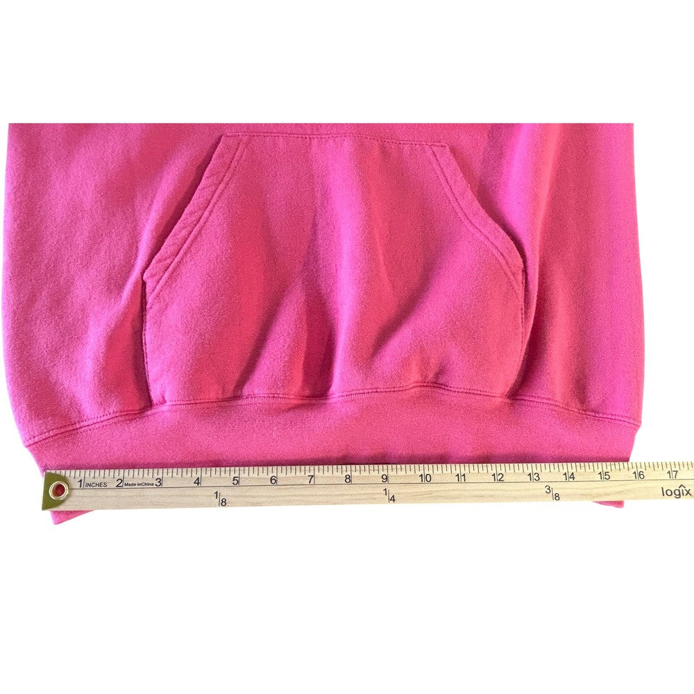 Champion Columbia University Hoodie‎ Pink Teachers College TC Graphic Sweatshirt - Picture 4 of 13